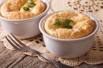 Soufflé aux salsifis et au fromage