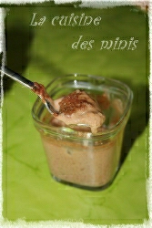 Petits pots de crème au nutella (yaourtière SEB)