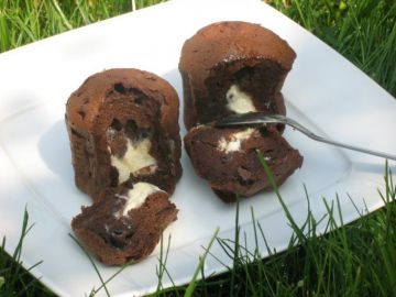Moelleux au coeur de chocolat blanc