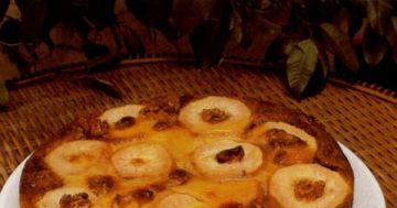 Gâteau aux poires et aux noix