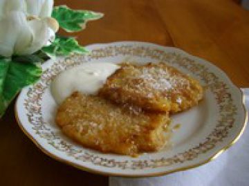 Ananas poêlé caramel au beurre salé