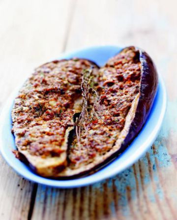 Aubergines farcies