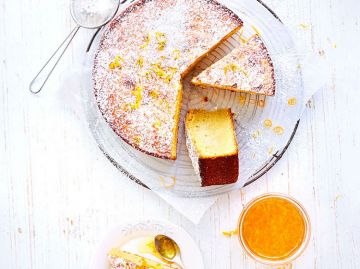 Santiago, le gâteau aux amandes et au citron