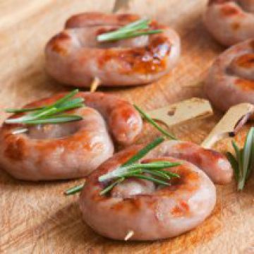 Chipolatas&nbsp;au vin blanc
