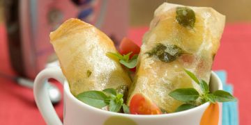 Nems tomate mozzarella