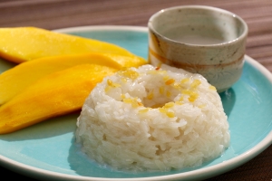 Gâteau de riz gluant thai
