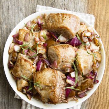 Jarret de porc à la néerlandaise