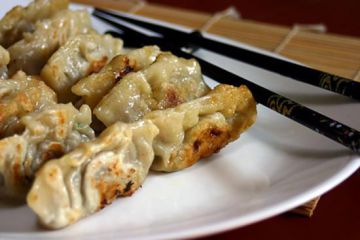 Gyoza (raviolis japonais) faits maison