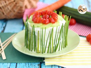 Sandwich cake, le gâteau frais de l'apéritif