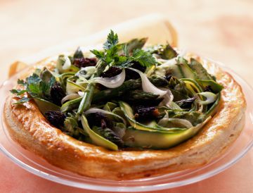 Feuilleté aux asperges