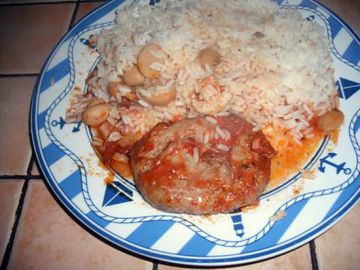 Crépinettes de porc mijotées aux champignons