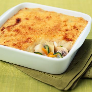 Hachis parmentier aux courgettes