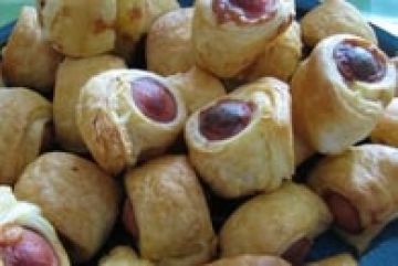 Feuilletés aux saucisses