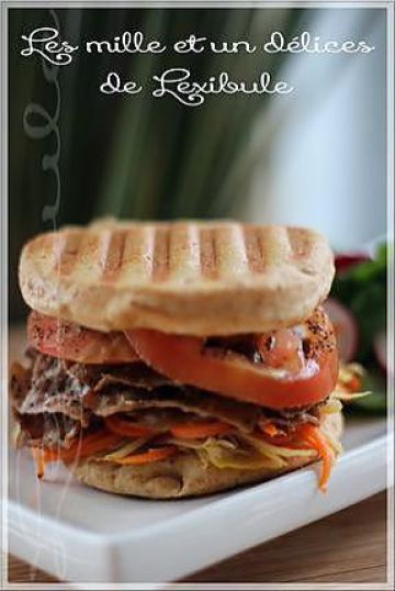 Paninis au boeuf et céleri-rave