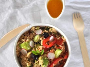 Taboulé & vinaigrette acidulée
