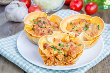 Lasagnes à la bolognaise individuelles