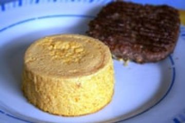 Flan de potiron à la clémentine et muscade