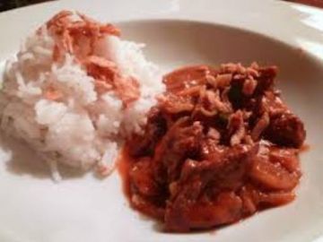 Boeuf sauce saté