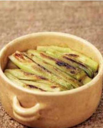 Gratin de poireaux caramélisés