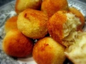 Arancini (croquettes de riz à la mozzarella) 