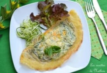 Chaussons de brick aux courgettes
