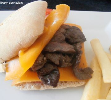 Burger de bœuf émincé sauce soja et miel, facile