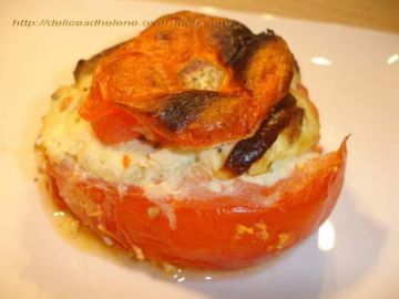 Tomates farcies à la ricotta (ww)