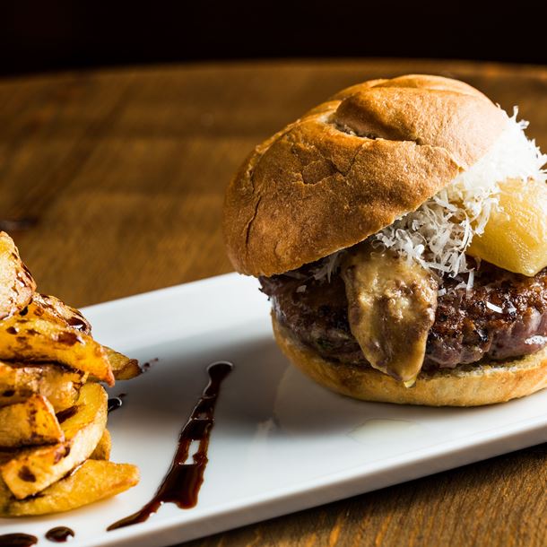 Burger au foie gras