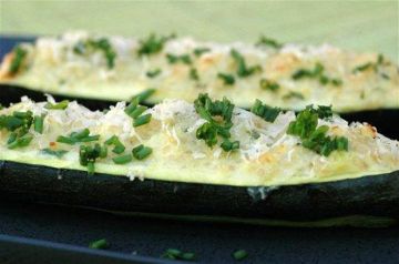 Courgettes farcies au quinoa