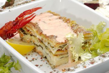 Lasagnes aux langoustines