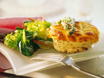 Soufflé aux asperges