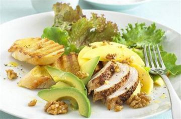 Salade de poulet à l'avocat