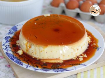 Flan aux œufs vanille