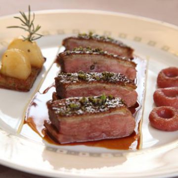 Le canard aux coings