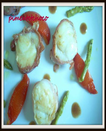 Tournedos de lotte au jambon de pays