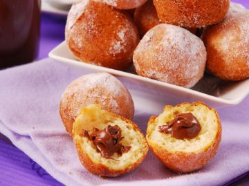 Beignets gourmands au Nutella