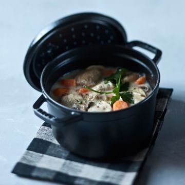 Blanquette de veau à la cocotte