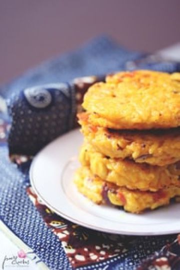 Cari au poulet revisité en galettes de riz