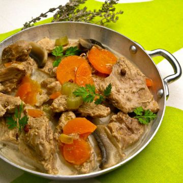 Sauté de veau aux champignons, facile
