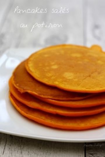 Pancakes salés au potiron