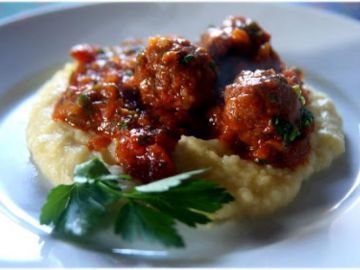 Boulettes-purée comme à lisbonne.