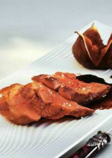 Magrets de canard aux figues rôties