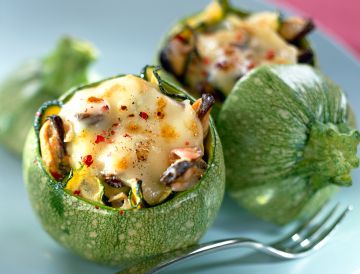 Courgettes aux moules