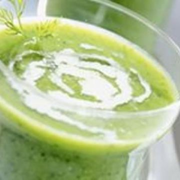Soupe de courgettes simple