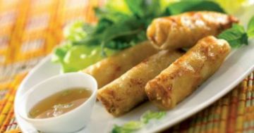 Nems vietnamiens au crabe et aux crevettes