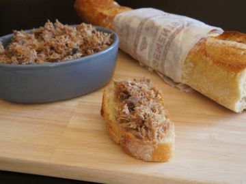 Rillettes de canard à l'orange