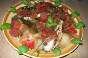 Chorizo aux 5 légumes de saison