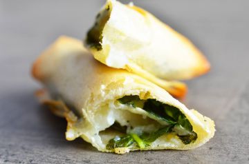 Croustillants de chèvre à la menthe