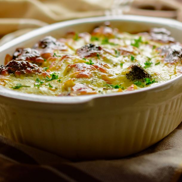 Gratin brocolis au Thermomix
