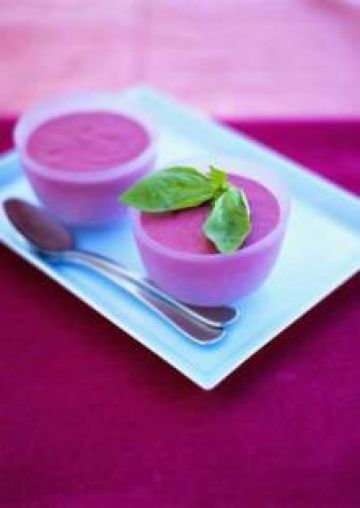 Mousse de mûres